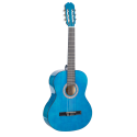 GUITARRA CLÁSICA ROCÍO C16 (3/4) TAMAÑO CADETE 90 CMS AZUL