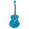 GUITARRA CLÁSICA ROCÍO C16 (3/4) TAMAÑO CADETE 90 CMS AZUL