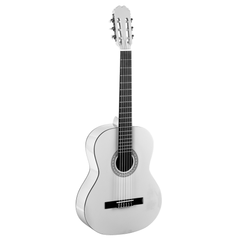 GUITARRA CLÁSICA ROCIO C7 (1/2) CADETE 85 CMS BLANCA
