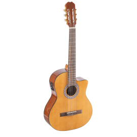 GUITARRA CLÁSICA ROCIO 30 ELECTRIFICADA CUTAWAY NATURAL