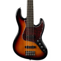 Bajo eléctrico Eko Starter JB300 de 5 cuerdas - Sunburst