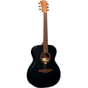 GUITARRA ACÚSTICA LÂG AUDITORIUM TRAMONTANE 70 - NEGRO SATINADO