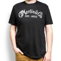 CAMISETA MARTIN LOGO - NEGRA (M)