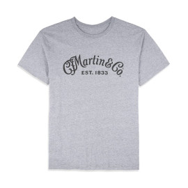 CAMISETA MARTIN LOGO - GRANITE HEATHER (L)