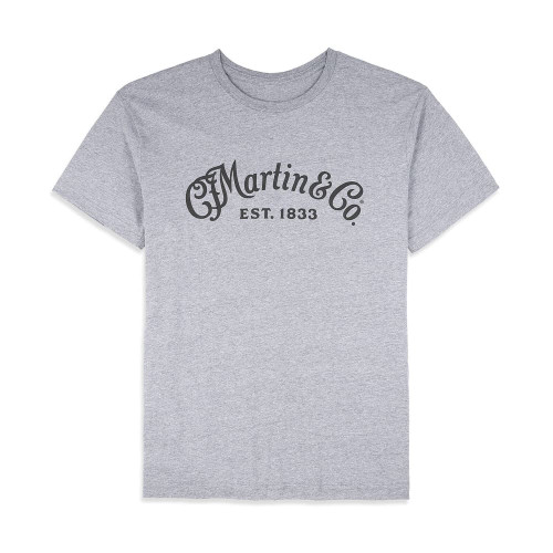 CAMISETA MARTIN LOGO - GRANITE HEATHER (L)