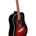 GUITARRA ACÚSTICA EKO DREADNOUGHT RANGER 6 - ROJO SUNBURST