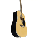 Pack guitarra acústica Spencer by Eko SA-10 Natural + accesorios