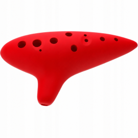 Ocarina Woodi WRO-917-DRE Roja Fuerte