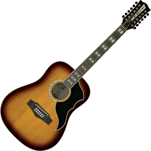 GUITARRA ACÚSTICA DREADNOUGHT RANGER 12 A/E (12St.)- HONEY BURST