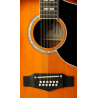 GUITARRA ACÚSTICA DREADNOUGHT RANGER 12 A/E (12St.)- HONEY BURST