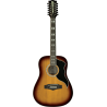 GUITARRA ACÚSTICA DREADNOUGHT RANGER 12 A/E (12St.)- HONEY BURST