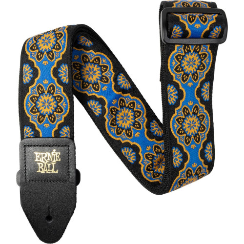 CORREA EB GUIT/ BAJO JACQUARD - Kaleidoscope Blue