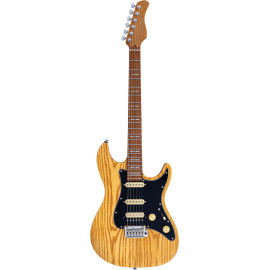 GUIT ELECTR S7 ASH TOP NAT