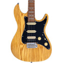 GUIT ELECTR S7 ASH TOP NAT