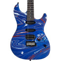 GUIT ELECTR S7 SW BLUE SWIRL
