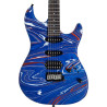 GUIT ELECTR S7 SW BLUE SWIRL