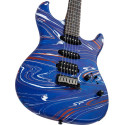 GUIT ELECTR S7 SW BLUE SWIRL