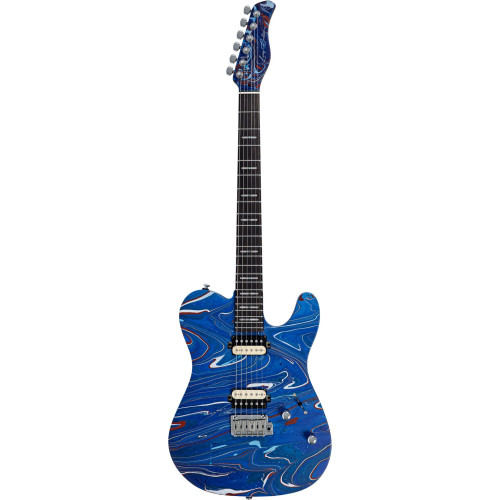 GUIT ELECTR T7 SW BLUE SWIRL