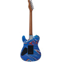 GUIT ELECTR T7 SW BLUE SWIRL