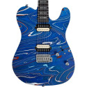 GUIT ELECTR T7 SW BLUE SWIRL