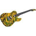 GUIT ELECTR T7 SW YELLOW SWIRL