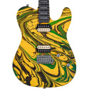 GUIT ELECTR T7 SW YELLOW SWIRL