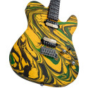 GUIT ELECTR T7 SW YELLOW SWIRL