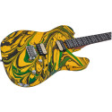 GUIT ELECTR T7 SW YELLOW SWIRL