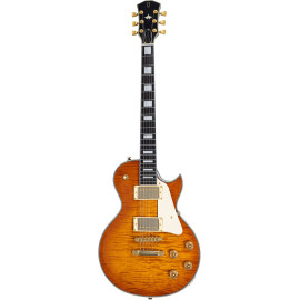 GUIT ELECTR L7 DX AMBER BURST