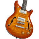 GUIT ELECTR Q7 HOLLOW AMBER BU
