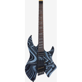 GUIT ELECTR X6 HL 6 BLACK SWIR