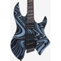 GUIT ELECTR X6 HL 6 BLACK SWIR