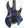 GUIT ELECTR X6 HL 6 BLACK SWIR