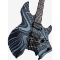 GUIT ELECTR X6 HL 6 BLACK SWIR