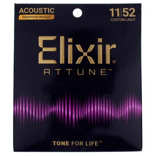 Juego Cuerdas Acústica Elixir Attune Pho