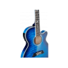 GUITARRA ACÚSTICA THINLINE TSP100 FX CUTAWAY - Quilt Dark Blue Sunburst