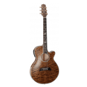 GUITARRA ACÚSTICA THINLINE TSP100 FX CUTAWAY - Quilt Vintage Tobacco