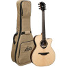 GUITARRA ACÚSTICA LAG AUDITORIUM HYVIBE H2 30 A/E CUTAWAY