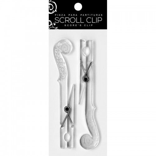 Scroll Clip. pinza para partituras (2 unidades)