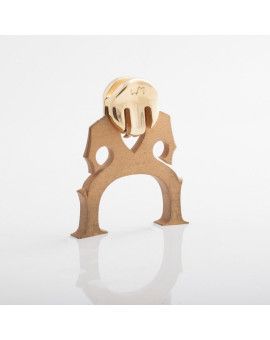 Sordina cello WMutes Estudio Dorado brillante