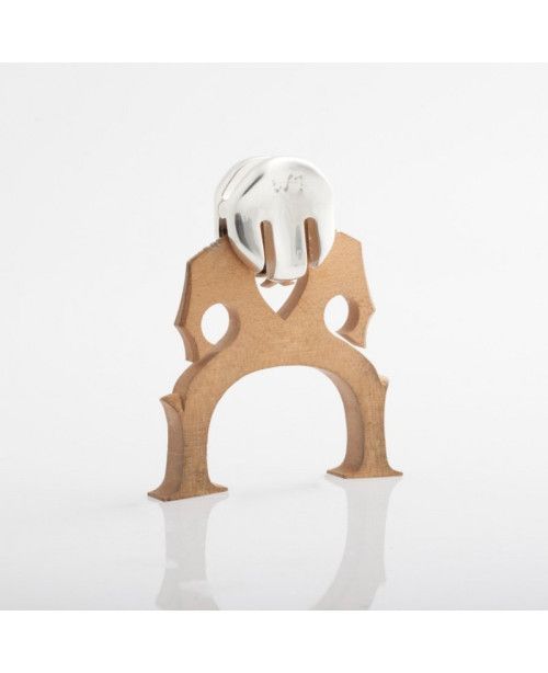 Sordina cello WMutes Estudio Plateado brillante