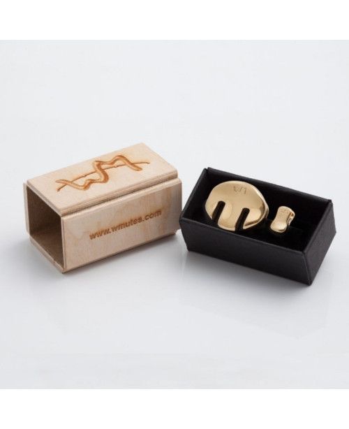 Sordina violín WMutes Duo Pack Dorado brillante