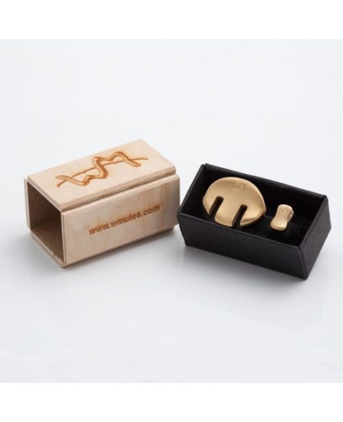 Sordina violín WMutes Duo Pack Dorado mate