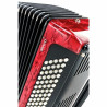 Acordeón Hohner A16972 Bravo II 60 Rojo