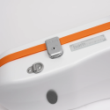 Estuche viola Bam SUP2200XL Ice Suprême Hightech forma Blanco/Naranja