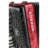 Acordeón Hohner A16972 Bravo II 60 Rojo