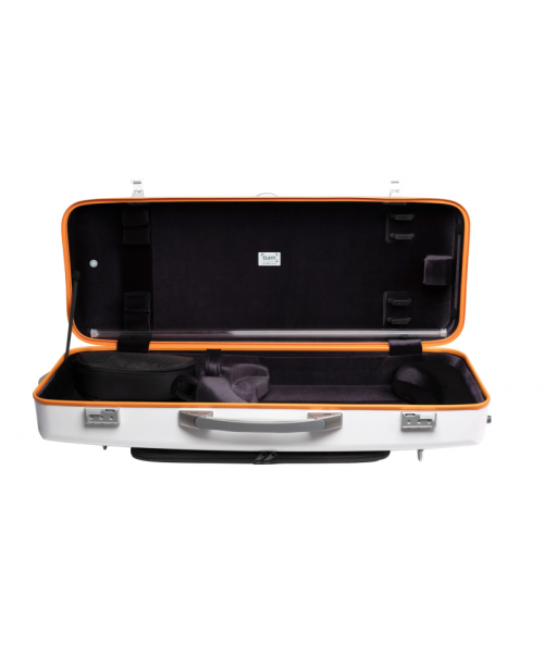 Estuche viola Bam SUP5301XLNN Ice Suprême Hightech rectangular Blanco/Naranja