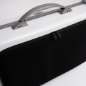 Estuche viola Bam SUP5301XLNN Ice Suprême Hightech rectangular Blanco/Plata
