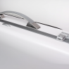 Estuche viola Bam SUP5301XLNN Ice Suprême Hightech rectangular Blanco/Plata