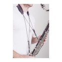 Cordón Clarinete Bajo BG C-50B Cuero 2 Ganchos